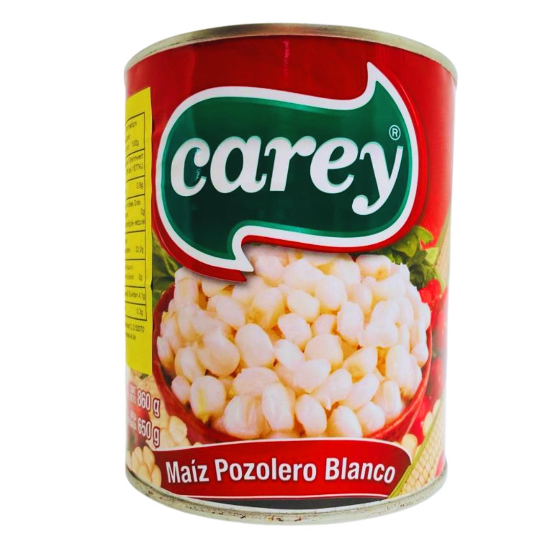 Carey, Maíz Blanco para Pozole, 860 g (650g)