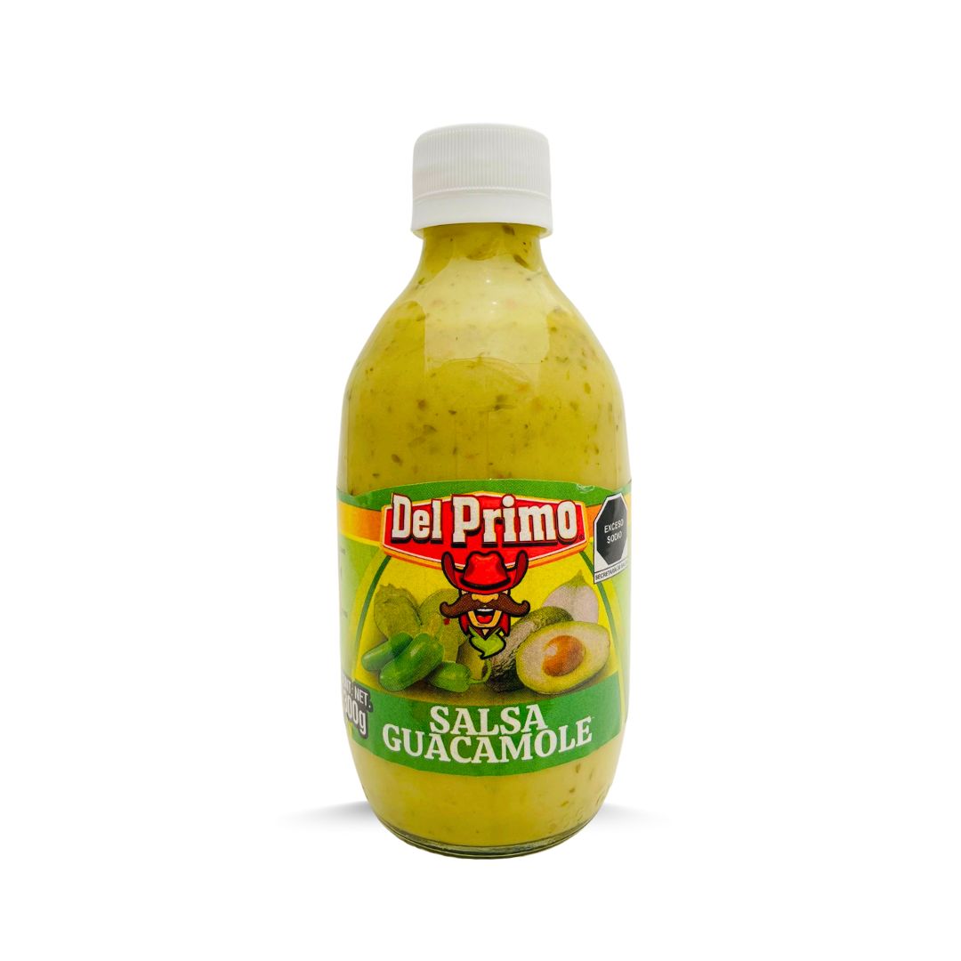 Salsa Verde Guacamole Estilo “Del Primo”, 300 g