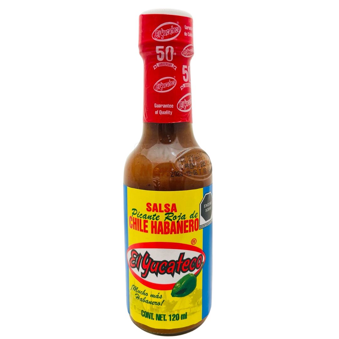 El Yucateco, Salsa Habanera Roja, 120 ml