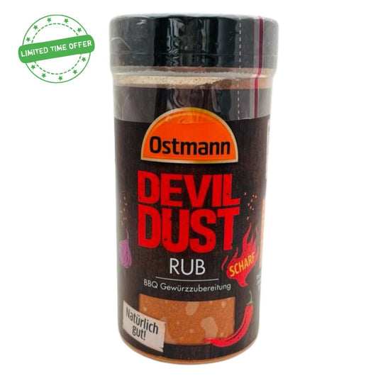 Devil Dust Rub, BBQ Gewürzzubereitung