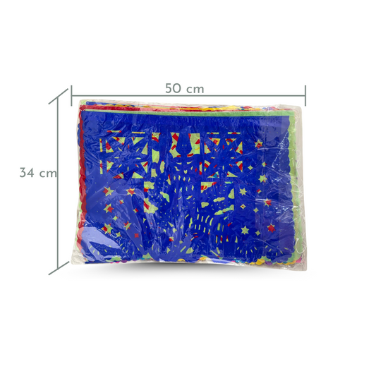 Papel Picado für Weihnachten (Navidad), Mexikanische Papiergirlande