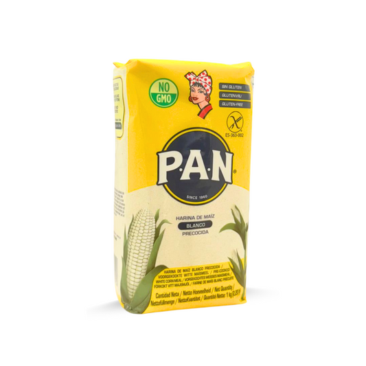 PAN Vorgekochtes Weisses Maismehl 1 kg
