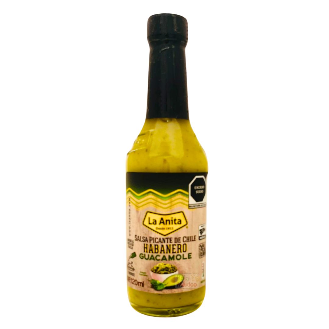 La Anita, Salsa Habanero con Guacamole, 120 ml