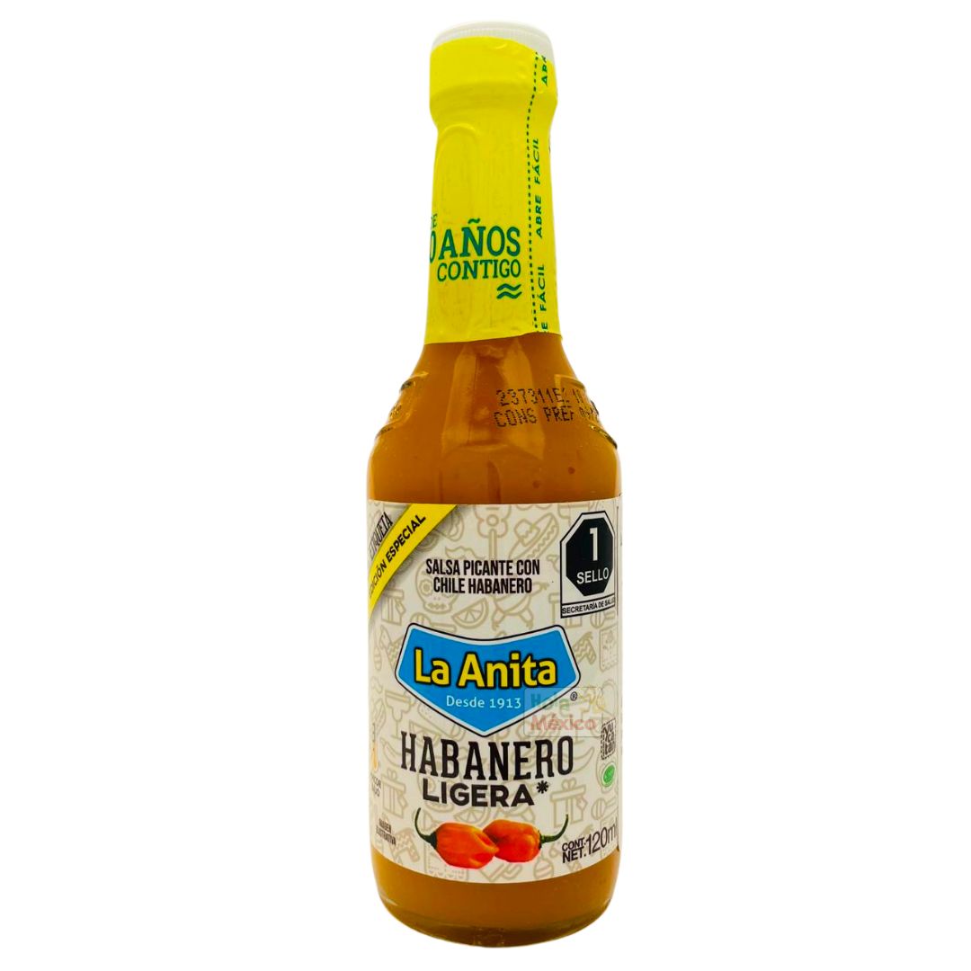 La Anita, leicht scharfe Salsa Habanero (Ligera), 120 ml