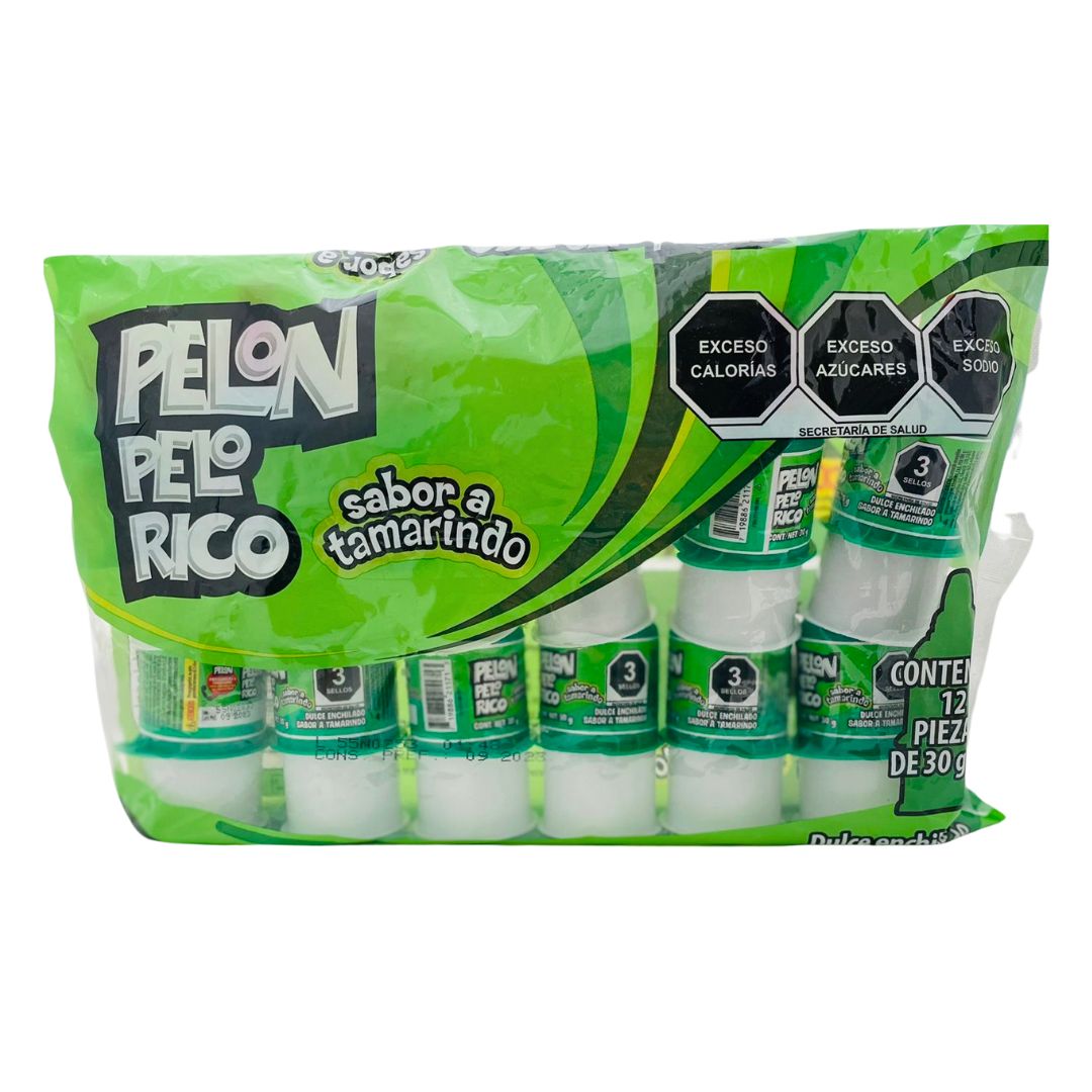 Pelon Pelo Rico, tamarind with chili 12 pcs.