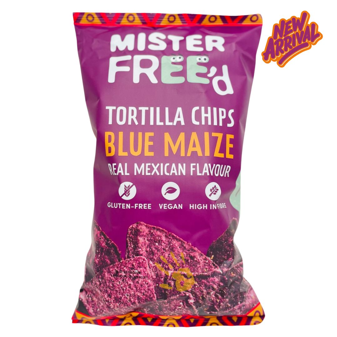 Mister Freed, Chips de Tortilla Azul, 135 g