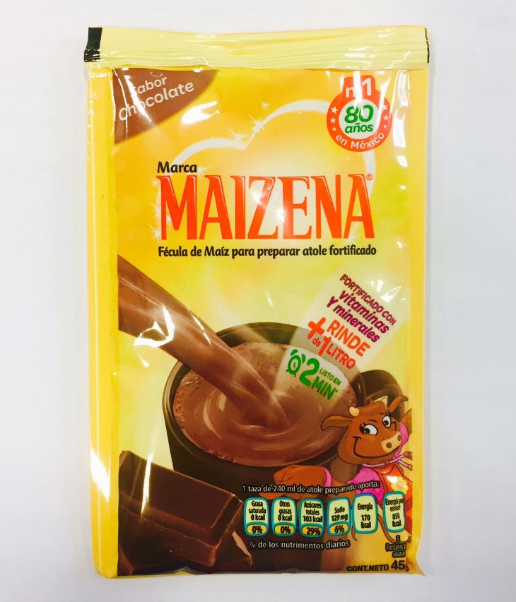 Maizena Atole-Pulver, Schokoladen-Geschmack, 47 g