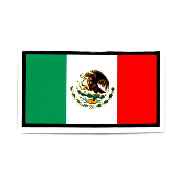 Vinilo Bandera mexicana, rectangular