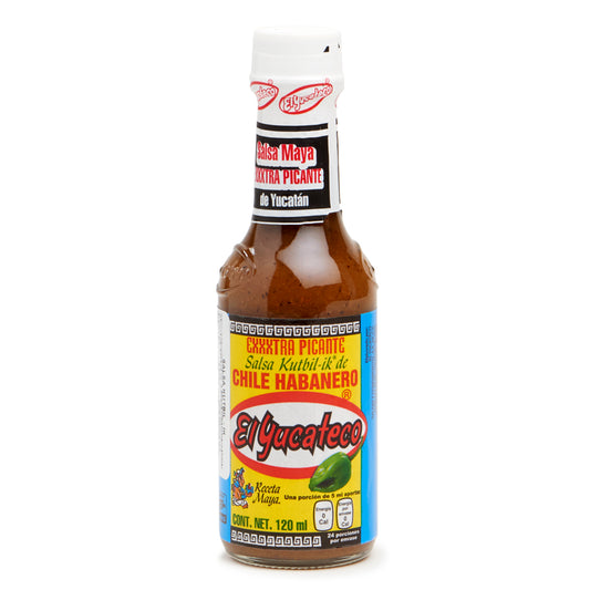 El Yucateco Salsa Habanera- Kutbil-Ik Maya, 120 ml