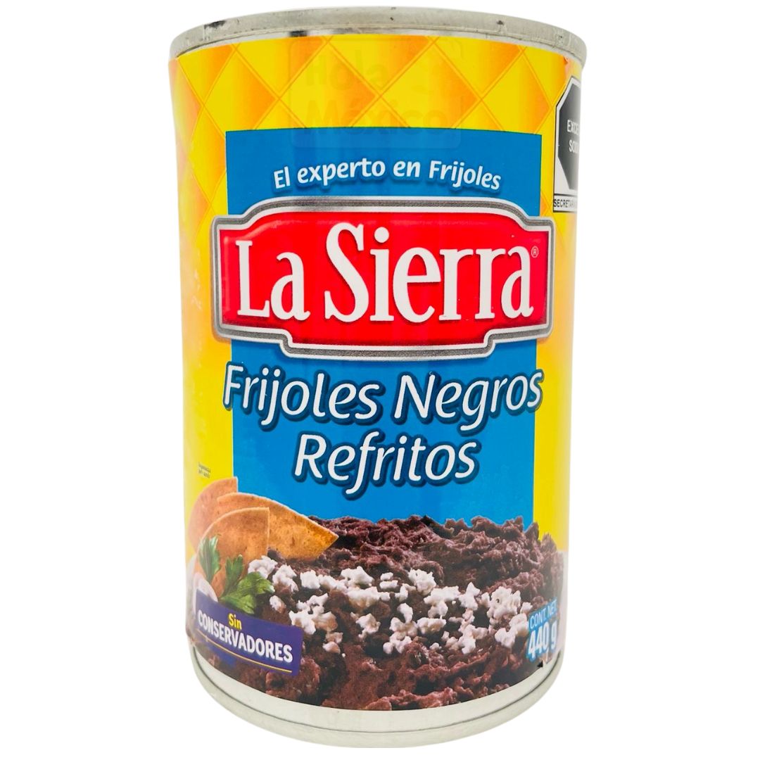 La Sierra, Frijoles Negros Refritos, Lata 440g