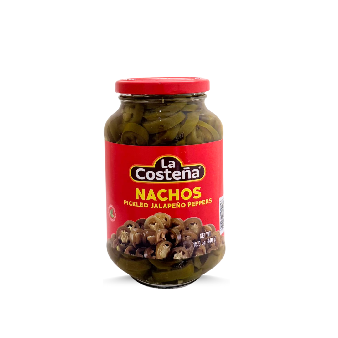 La Costeña, Jalapeños in Scheiben für Nachos im Glas mit 440 g (385 g)