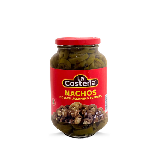 La Costeña, Jalapeños in Scheiben für Nachos im Glas mit 440 g (385 g)
