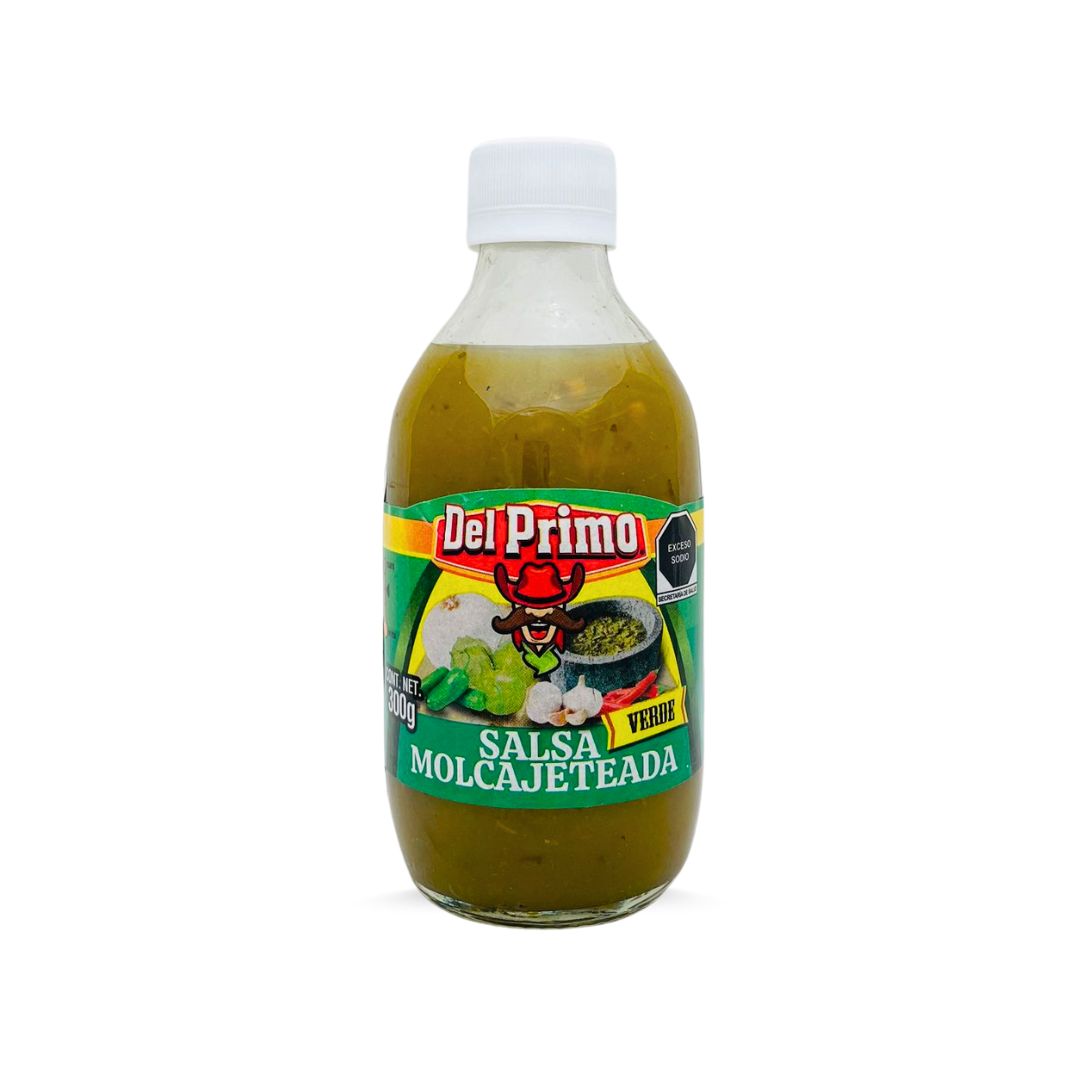 Del Primo, Salsa Molcajeteada Verde, 300 g