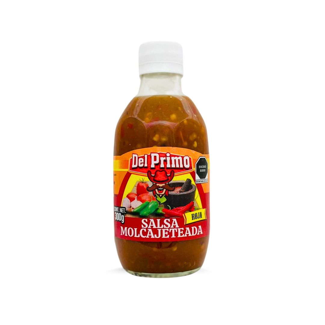 Salsa Molcajeteada Roja, Del Primo, 300 g