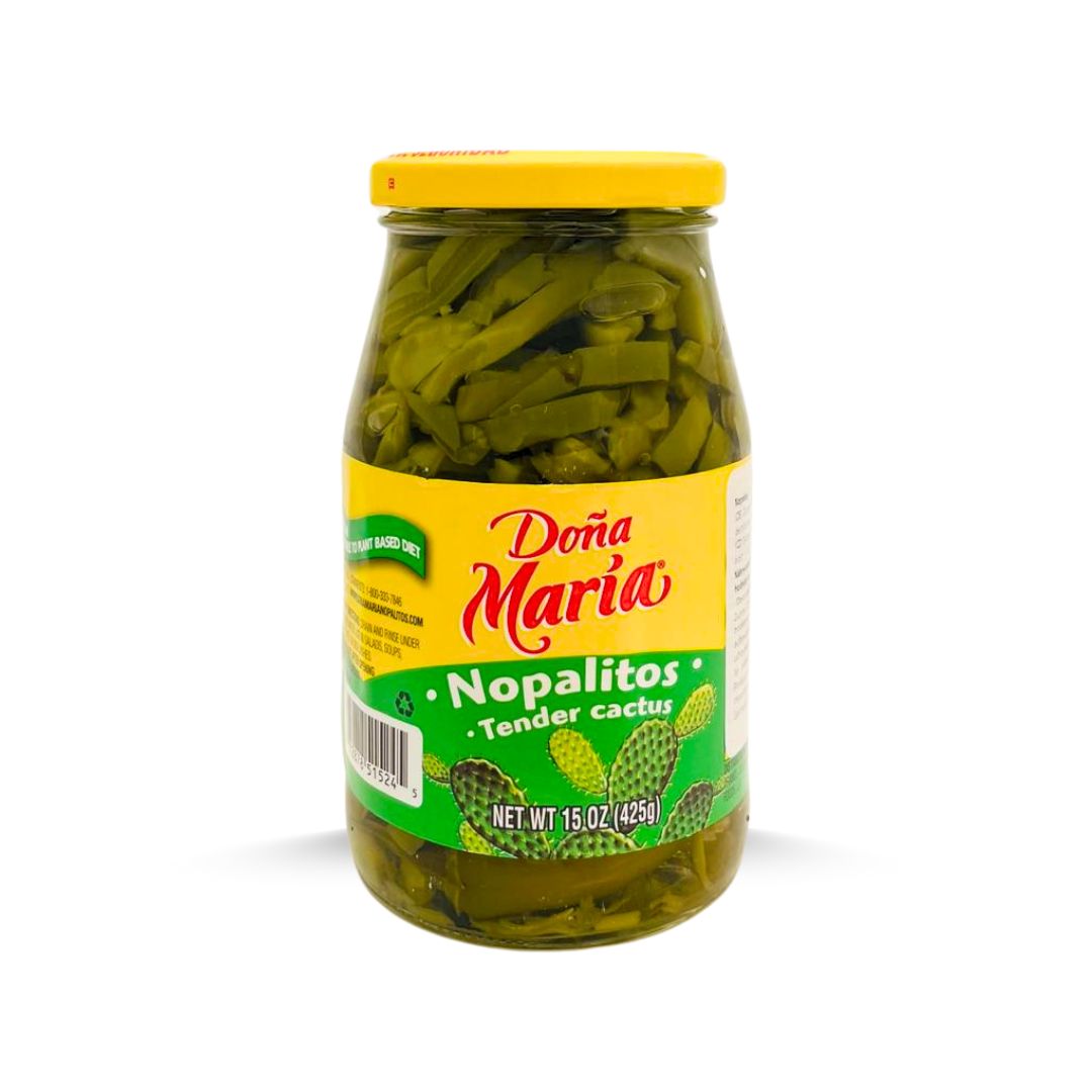 Doña María, tiras de nopales (Nopales en tiras), 425 g