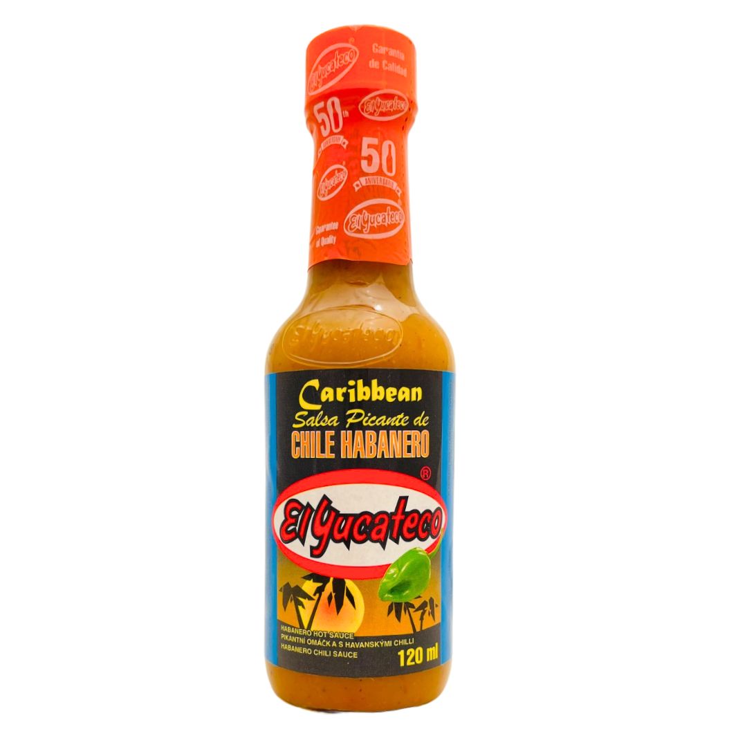 El Yucateco Caribbean Salsa Picante de Habanero, 120 ml in Deutschland ... El Yucateco Caribbean Salsa Picante de Habanero, 120 ml in Deutschland ...