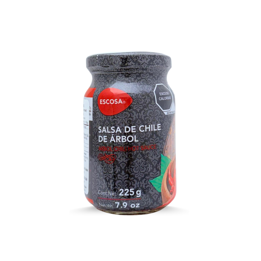 Escosa, Salsa mit Chili Árbol, 225g