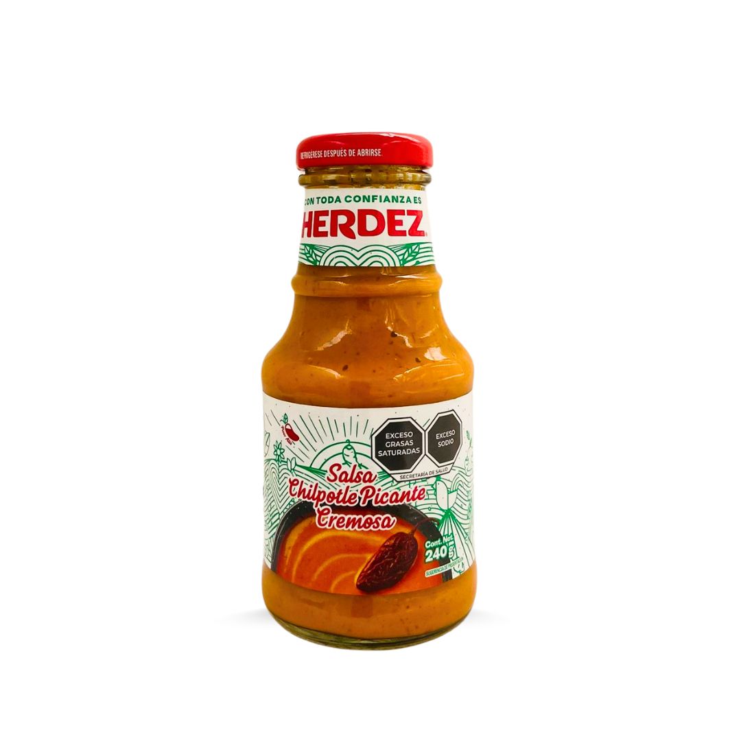 Herdez, Salsa Chipotle Picante Cremoso, 240 g