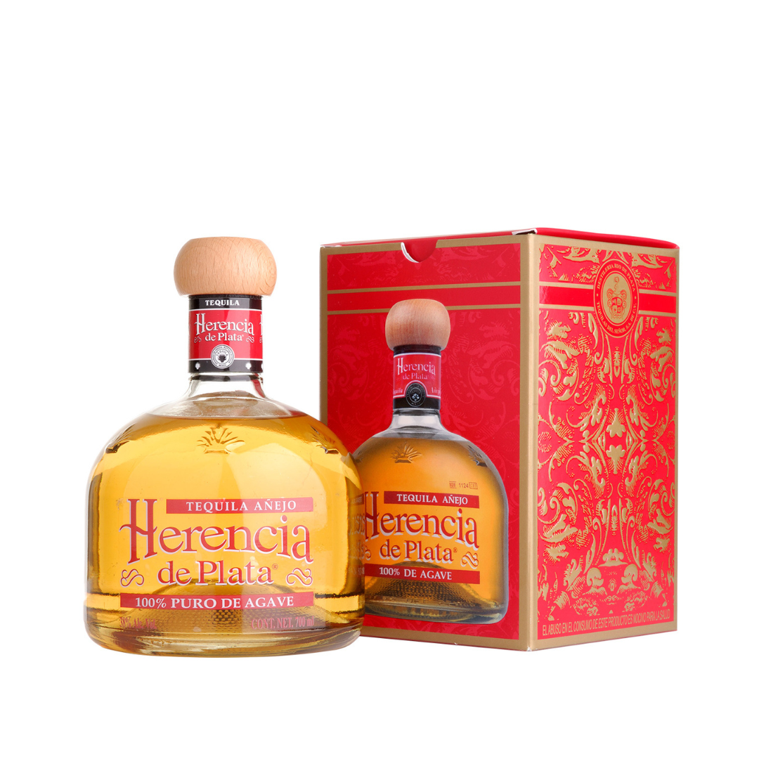 Tequila Herencia de Plata Añejo, 700 ml