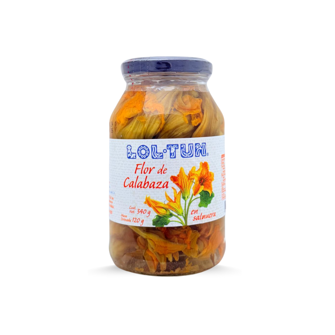 Lol-Tun, Kürbisblüten (Flor de Calabaza), 340 g (120 g)