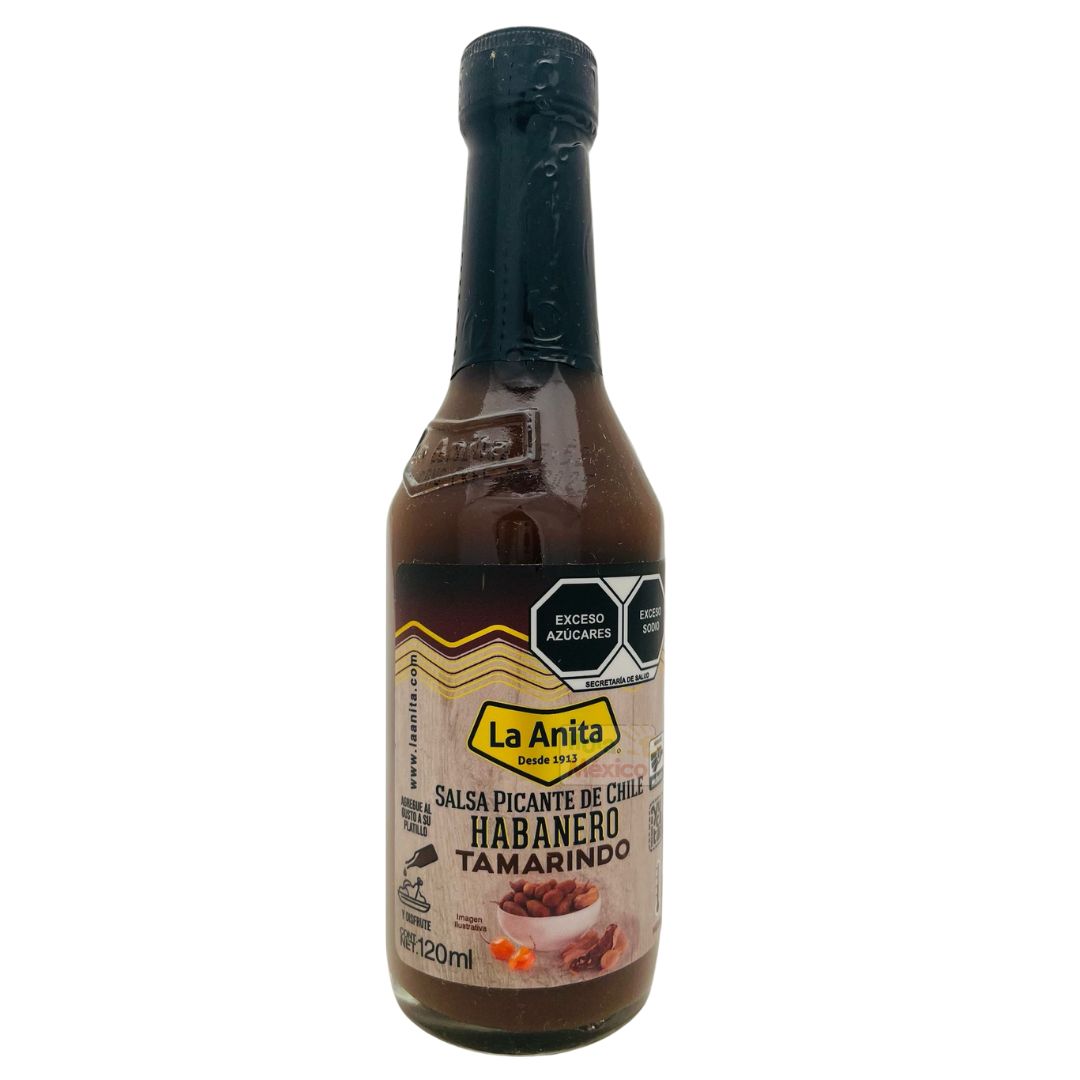 La Anita, Salsa habanero con tamarindo, 120 ml