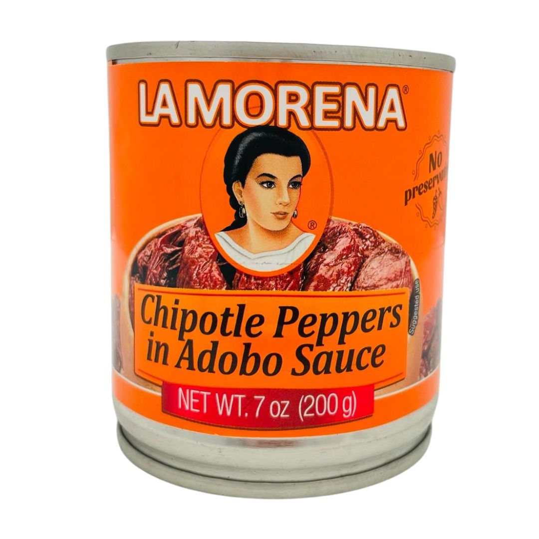 La Morena, Chile Chipotle Adobados, lata 200 g