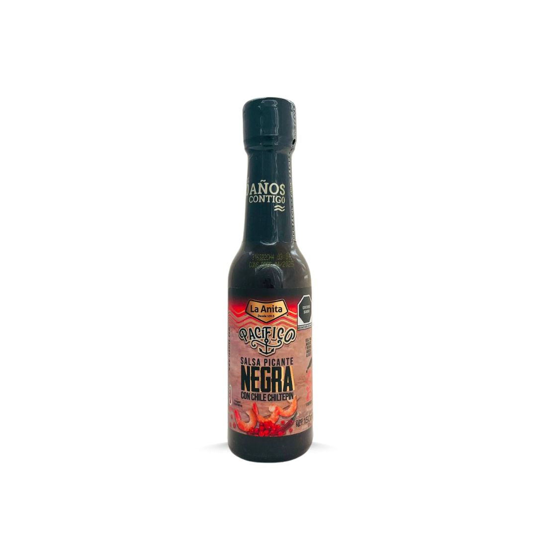 La Anita, Salsa Picante - Negra (Chiltepin), 150 ml