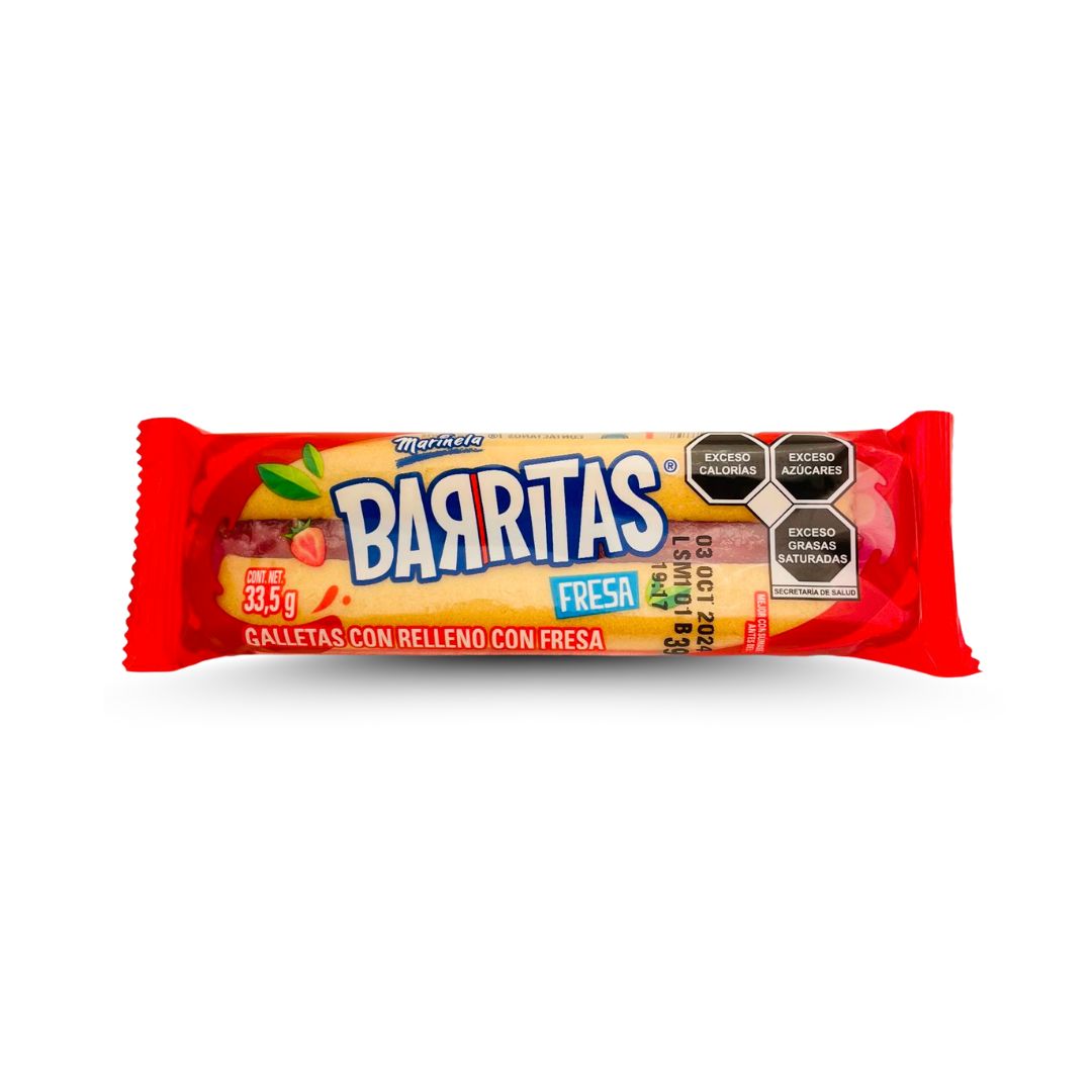 Marinela, Barritas: Erdbeere, 33,5 g - 1 Stück