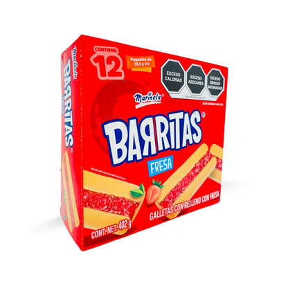 Marinela, Barritas: Erdbeere, 402 g MHD 03.10.24