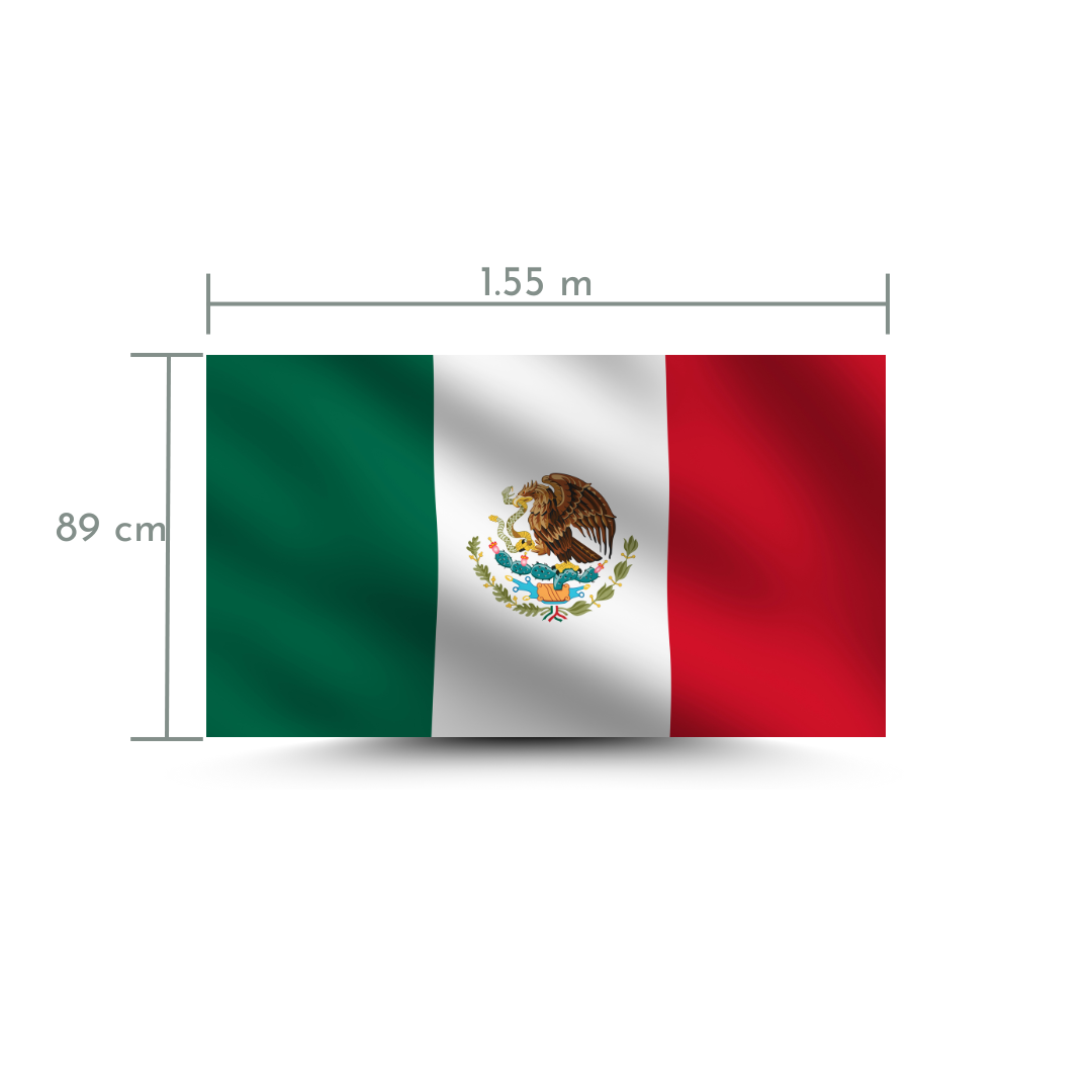 Mexikanische Flagge / Bandera de México