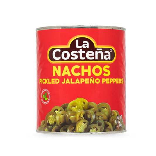 La Costeña, Jalapeño Chili-Scheiben für Nachos, 2800 g (1610g)