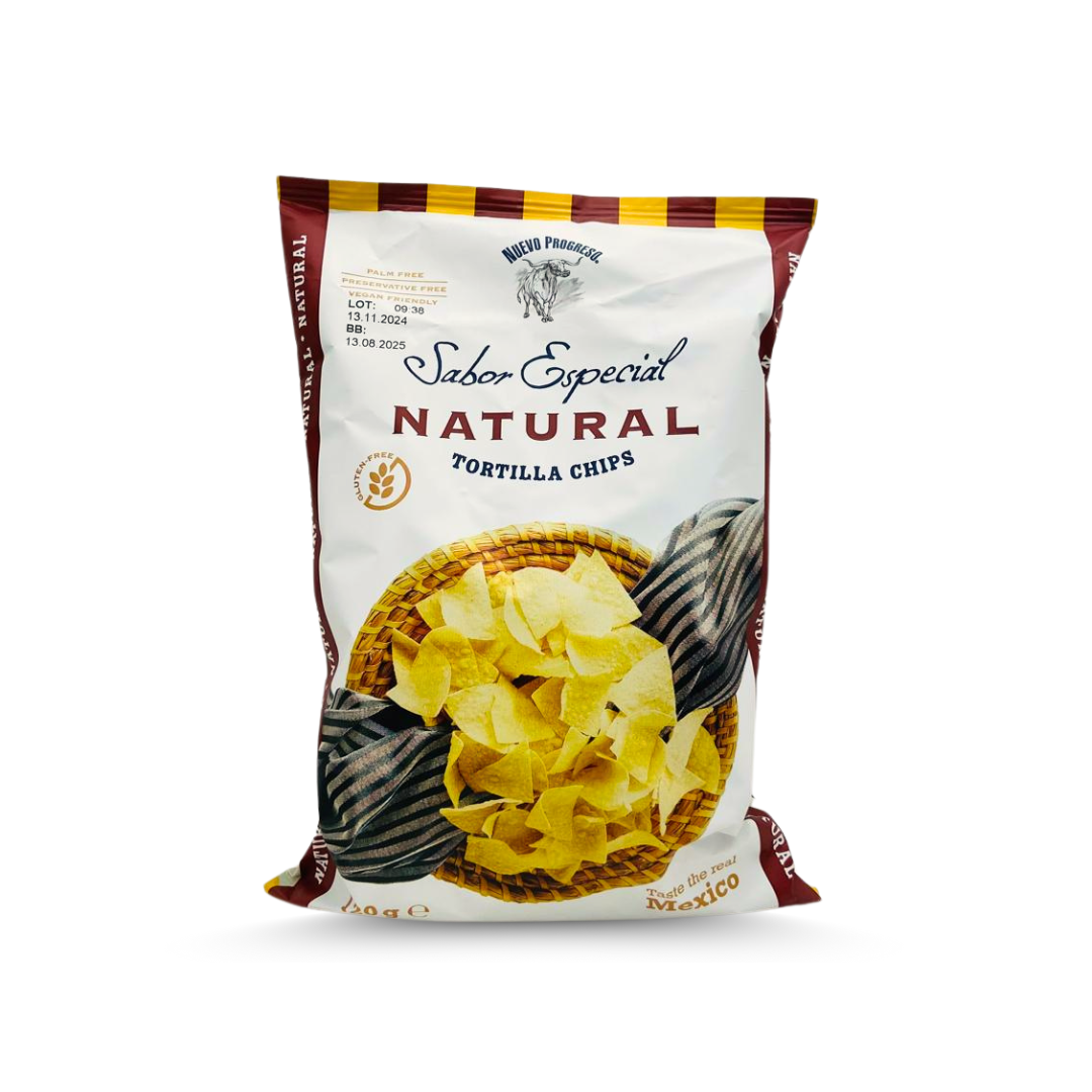 Nuevo Progreso, Tortilla Chips Natural, 120g