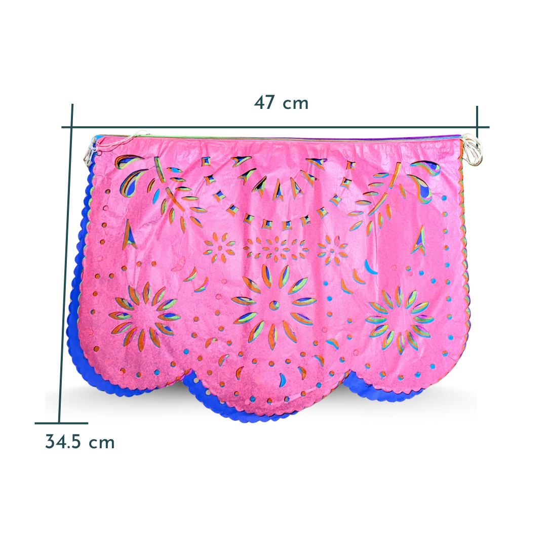 Papel Picado -  Authentische mexikanische Girlande- Groß