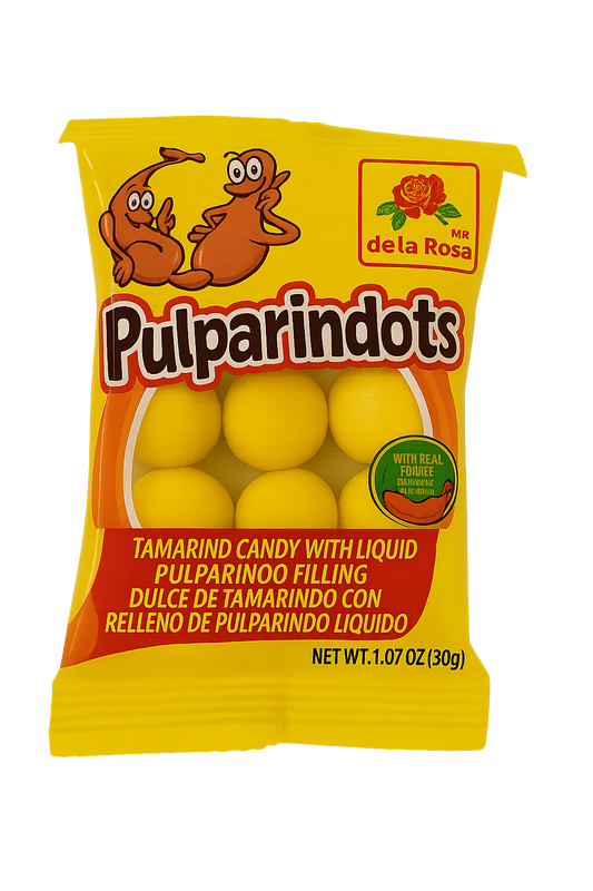 Pulparindo Original Dots, Tamarinde mexikanische Süßigkeit, 30g