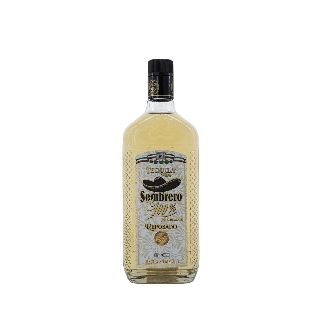 Tequila Sombrero Reposado 100% Agave, 700 ml