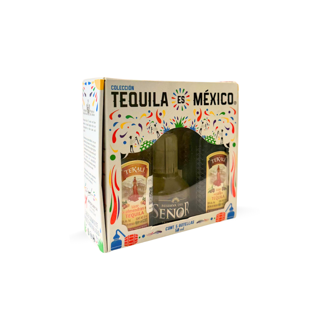 Tequila es México, 5 Miniatursorten á 50 ml (250ml)