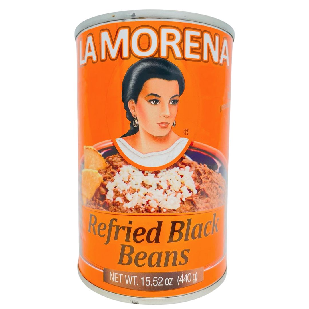 La Morena, Frijoles Negros Refritos, 440 g