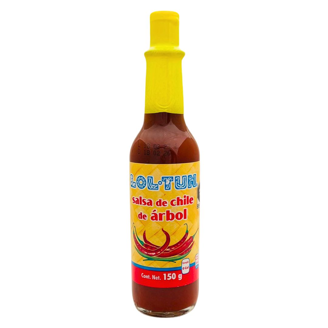 Salsa Lol-Tun de Chile de Árbol, 150 g