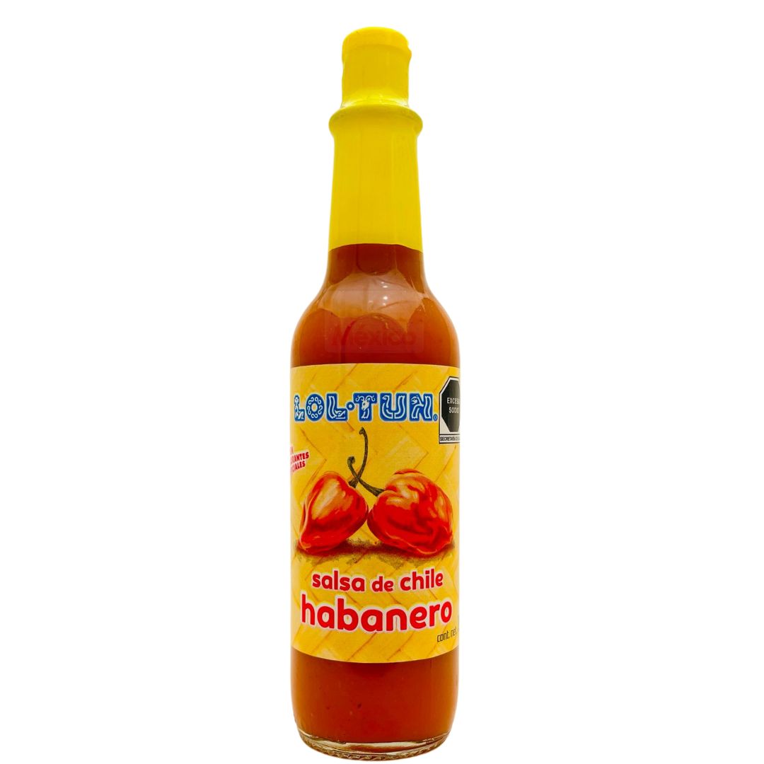 Lol-Tun, Salsa de Chile Habanero Rojo, 140g