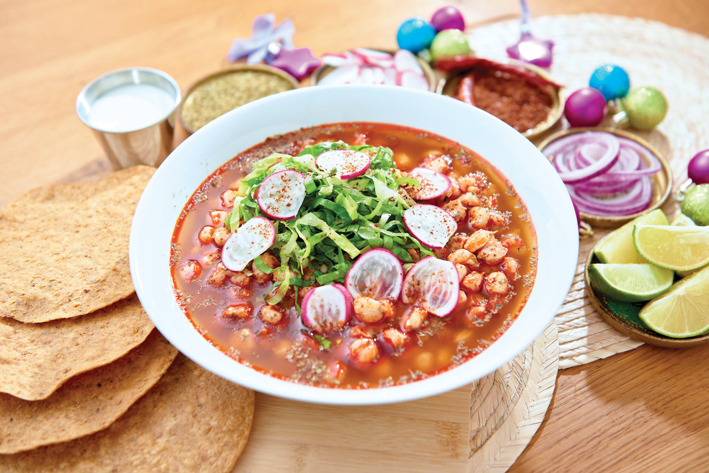 Dezember: Maiseintopf mit Chili (Pozole)